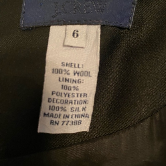 J Crew Black Dress with Embellished Neckline - Picture 6 of 6